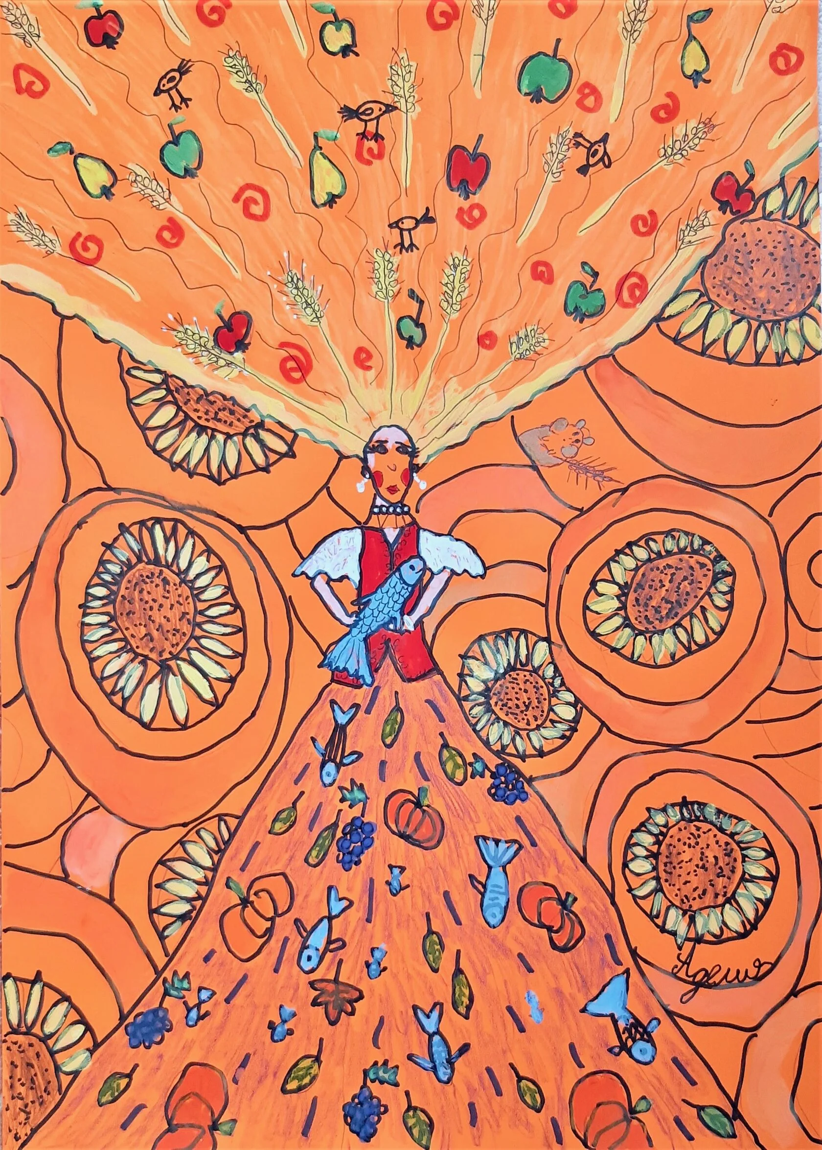 Сатыбекова Аделия, 10 лет, г. Алматы